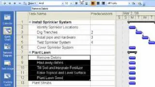 Versatile Company Network Formatting in MS Project 2007.mov
