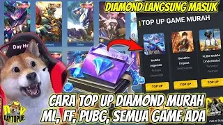 TUTORIAL CARA TOP UP DIAMOND MURAH DAN CARA BAYAR DAYTOPUP, 100% AMAN TERPERCAYA, ML, FF, PUBG, DLL