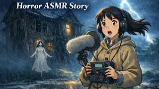 خاموش گاؤں کی آخری رات 🌧️ | Horror ASMR Story | Ghibli Style | Hindi Urdu