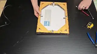 Canvas Panel Floating Frame Installation