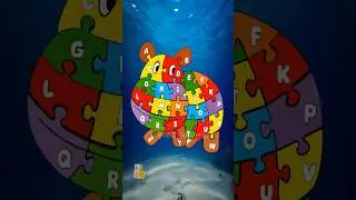 ABC Song for Kids 🧩 Alphabet Puzzle Fun! #abc #abcd #shorts #kidssongs
