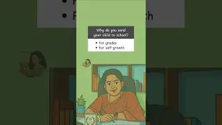 Why do we send child to school?