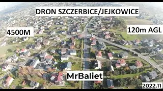 DRON Jejkowice - Szczerbice 4k 60FPS NSTS-05 BVLOS #mrbaliet #jejkowice