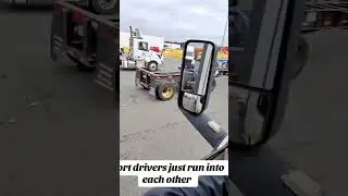 The ports be a mess 🫠😭😭 #apmterminal #trucker #trucker #truckerlife