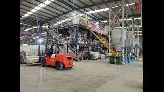 Fire Resistant mgo board/magnesium sulfate board/stucco board making machine