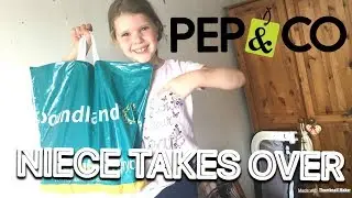 GIRL MODEL. niece takes over with pep & co outfits