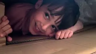 Oliver's Box Fort Adventure with Princess 🐶 | Unboxing Fun at Home!