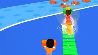 Bridge Race 3D: #short All levels walkthrough gameplay (android,iOS) | new update 2021