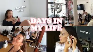 VLOG: Work Day & NINETY-9 Birthday Team EVENT! | Adorable Caro