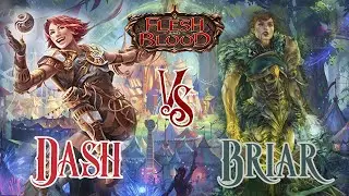 Grindy Aggro Mirror: Dash vs. Briar - Classic Constructed Flesh and Blood Gameplay
