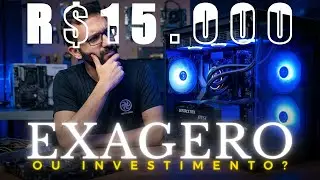 Ele deu um PC de R$ 15.000 para o FILHO! Exagero ou o Setup PERFEITO? (RTX 5070)