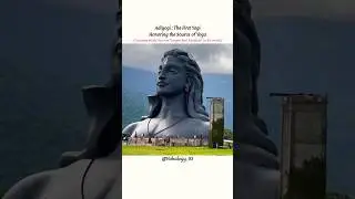 Adiyogi : The First Yogi🧘🕉️ #mahadev #vishalogy_95 #adiyogi #bangalore #coimbatore #shiva #india