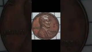 1958 D Wheat Cent Mint Error