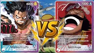 UP Luffy vs RP Roger | OPTCG Sim Gameplay | OP14
