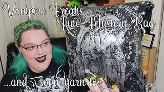 Friday Haul, Yarn and Vampire Freaks! - Amethyst Craftworks