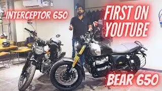 Royal Enfield Bear 650 vs Interceptor 650 Detailed Comparison | Price, Variants, Features, Power