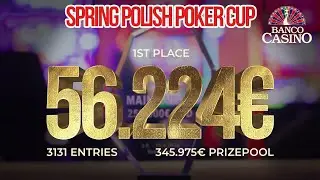 Transmisja na żywo: Spring Polish Poker Cup z pulą nagród 345.975€