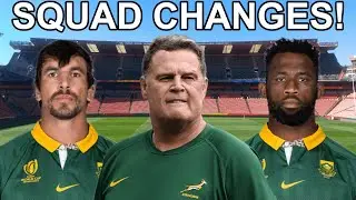 RASSIE MAKES CUTS! SPRINGBOKS Squad ANNOUNCED for RUGBY CHAMPIONSHIP 2025