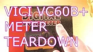 VICI VC60B+ Insulation Tester / Multimeter Teardown