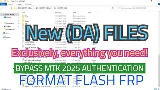 MTK auth bypass tool v14 v5 V6 | disable DA file (or auth) | Mediatek Format Flash All Chipset 2025