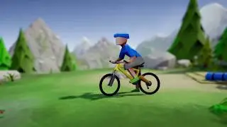 Lonely Mountains: Downhill PS4 Gameplay