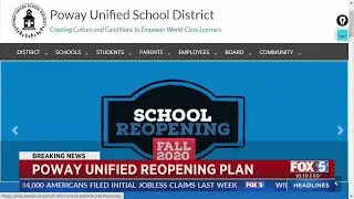Poway Unified District Discusses Reopening Plan