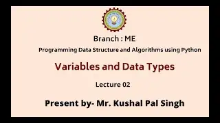 Programming Data Structure and Algorithms Using Python | AKTU Digital Education