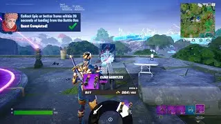 Fortnite - Collect Epic Or Better Items Within 20 Seconds Of Landing From The Battle Bus