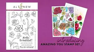 Altenew Stamps Intro - Amazing You