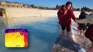 Incredible #Pamukkale, Denizli - TURKIYE
