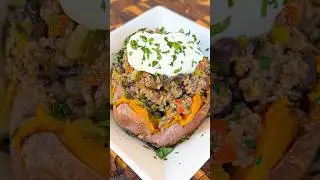 Southwest Ground Beef Sweet Potato Bowl *Cals 527, Protein 45g, Carbs 53g, Fat 13g