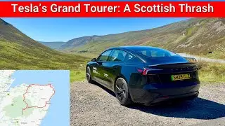 Tesla's Grand Tourer - the Model 3 Performance does Scotland