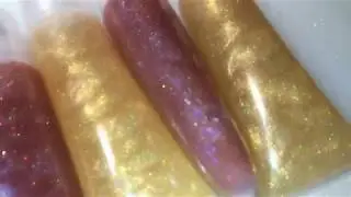 DIY GLITTER LIP GLOSS (TINTED COLORS)