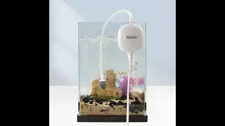 4105 Mini Quiet Aquarium Air Pump Single Outlet Adjustable Air Bubbler Installation and Usage