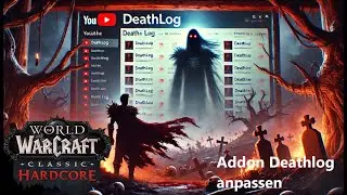 WoW Classic - Hardcore ☠️ Deathlog Addon kann man anpassen / einstellen