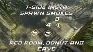 CS 2 | Ancient Insta Red, Donut and Cave Smoke