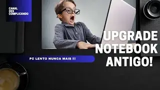 Upgrade de RAM e troca de pasta t&eacute;rmica | Notebook Positivo antigo passo a passo MODELO MASTER N40I