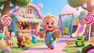 Candy Store Fun Baby | Sweet Song for Kids | Colorful Candy Adventure Nursery Rhyme 🍬