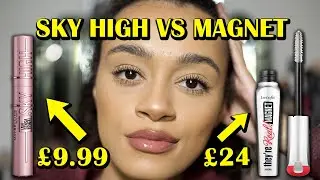 ТУШЬ MAYBELLINE SKY HIGH VS BENEFIT, ОНИ НАСТОЯЩИЕ *МАГНИТНЫЕ* ТУШИ | 9,99 фунтов стерлингов ИЛИ 24 фунта стерлингов!?