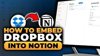 How To Embed Dropbox into Notion (𝟮𝟬𝟮𝟲) | 100% WORKS | NO Yapping, To The Point! | FAST & EASY