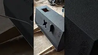 texture application #tutorial #woodworking #texturepainr #speakerbox