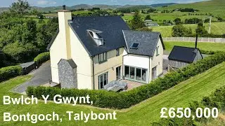 Modern Five Bed Detached Home For Sale in Bontgoch, Talybont - Fine and Country West Wales