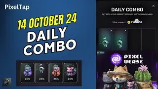 Pixelverse Daily Combo Cards | Pixelverse Daily Combo 15 Oct 2024 | Pixeltap Daily Combo #shorts