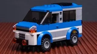 LEGO tutorial for custom CITY 60117 alternate car moc- EXPLORATION VAN