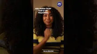 Great tasting Alka-Seltzer Plus&reg; Cold or Flu FizzyChews.