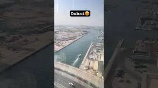 The Tallest Hotel in Dubai 🏙️ | Ciel Tower View is Next Level 🔥 #dubai #shorts