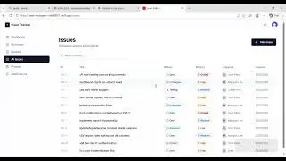 Issue Tracker with Workflow & Assignment