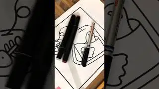 Spooky Satisfying visual arts🕷️ #artandcraft#adultcoloringbook#spookyart#markers#halloweenseason