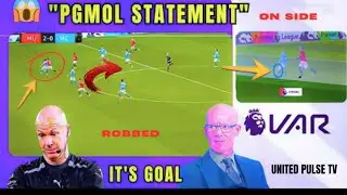 😱 UNBELIEVABLE VAR SCANDAL! PREMIER LEAGUE EXPLAINS DISALLOWED GOAL AS MAN UNITED STUN MAN CITY 2–0