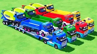 Длиннобазный прицеп - для перевозки всех типов бетоносмесителей: Mercedes, MAN, Chevrolet, Renaul...